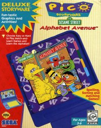 Sesame Street: Alphabet Avenue Sega Pico US box art